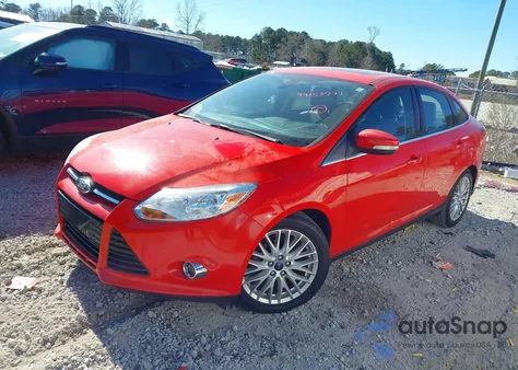 2012 Ford Focus Sel из США, поврежденный, VIN 1FAHP3H29CL338916